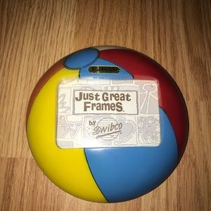 beach ball picture frame